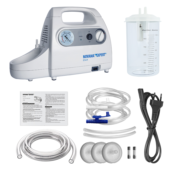 NOVAMA EXPERT ESUX 7E-C – Elektryczny ssak medyczny zasilany sieciowo novama expert esux 7e c – elektryczny ssak medyczny zasilany sieciowo