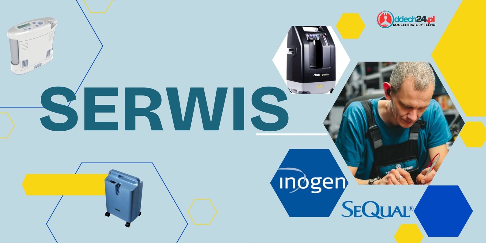 blue and yellow dynamic phone repair banner(3)