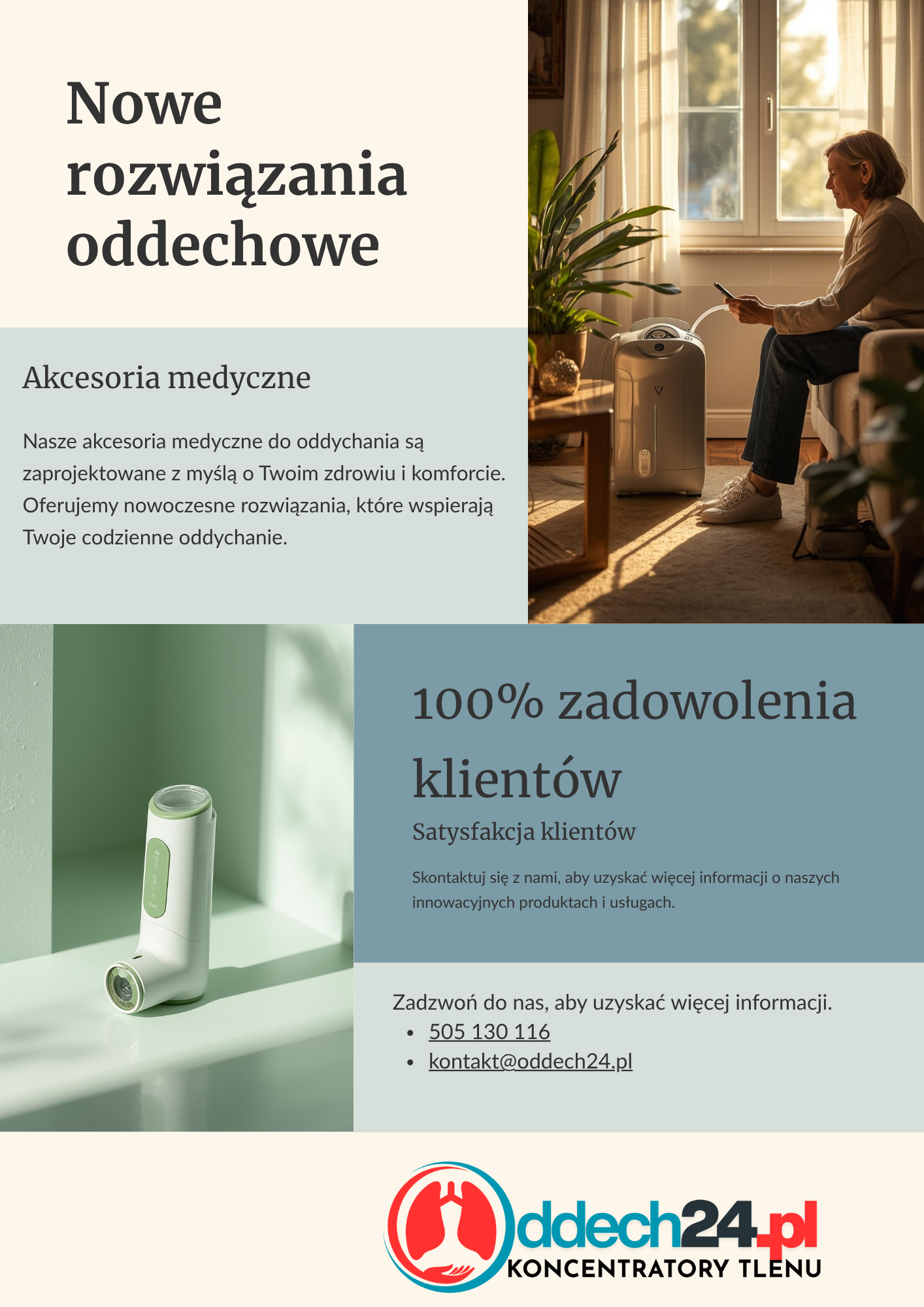 ulotka nowe rozwiązania oddechowe