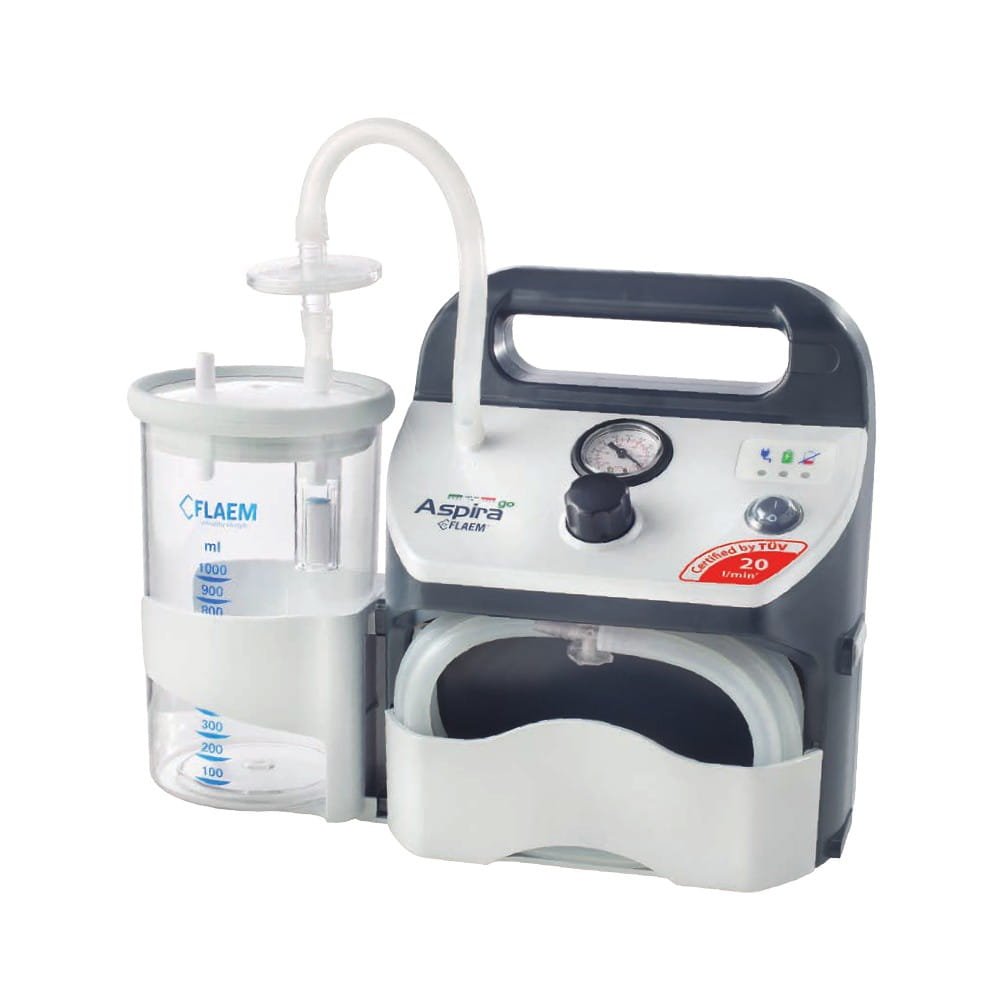 flaem aspira go 20l – profesjonalny ssak medyczny zasilany bateryjnie flaem aspira go 20l – profesjonalny ssak medyczny zasilany bateryjnie